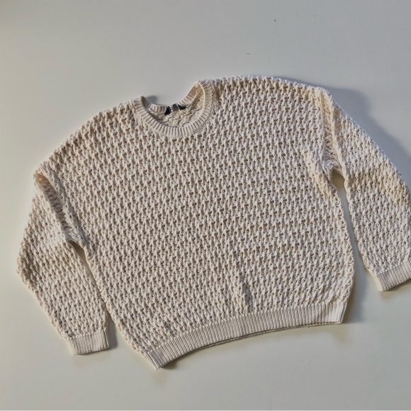 Windriver Sweaters - Wind river open knit sweater